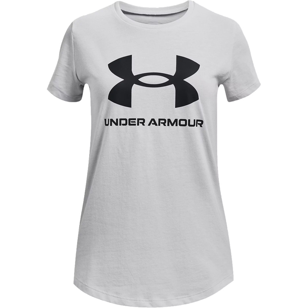 Under Armour camiseta manga corta niña UA G SPORTSTYLE LOGO SS vista frontal