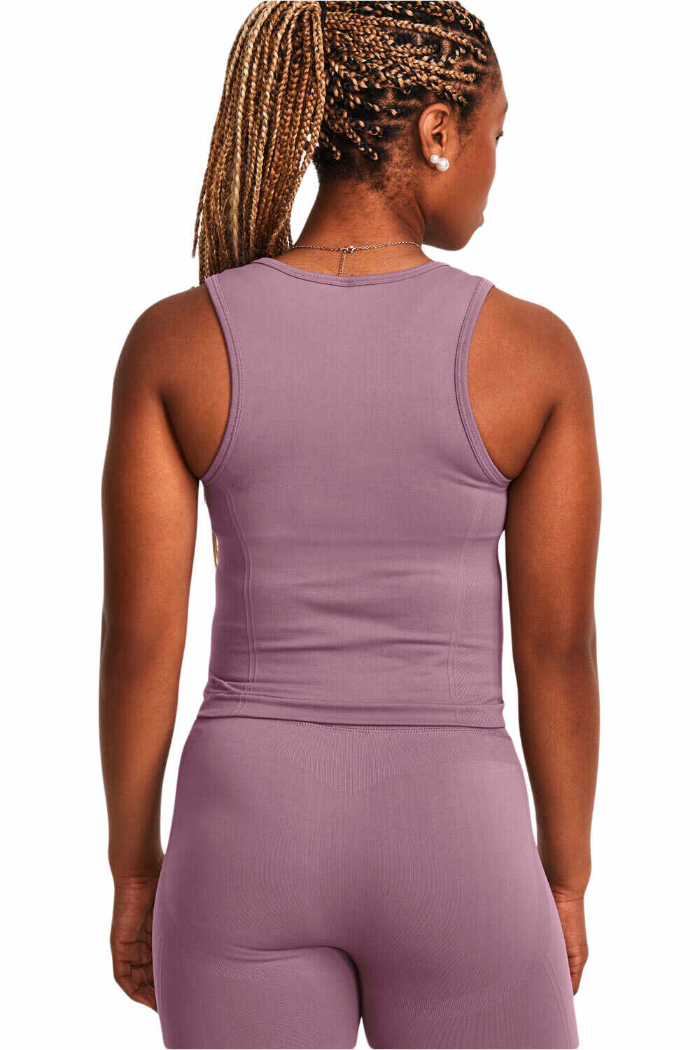 Under Armour camiseta tirantes fitness mujer UA Train Seamless Tank vista trasera