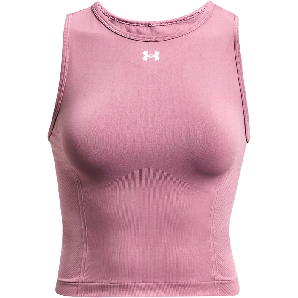 Under Armour camiseta tirantes fitness mujer UA Train Seamless Tank 03