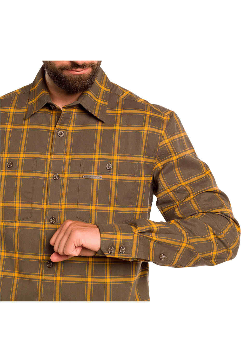 Trango camisa montaña manga larga hombre CAMISA ZERNEZ vista detalle