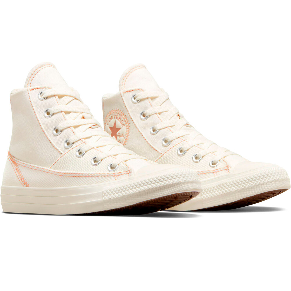 Converse zapatilla moda mujer CHUCK TAYLOR ALL STAR PATCHWORK lateral interior