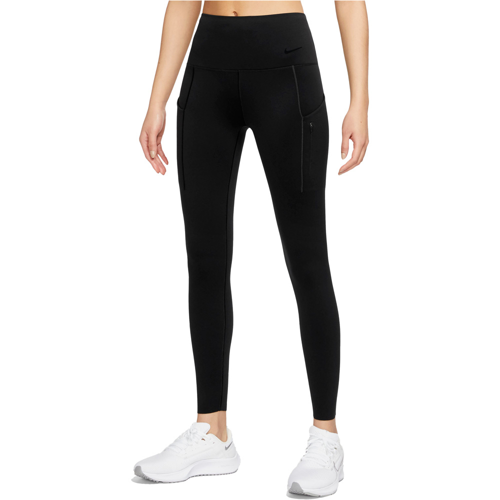 Nike pantalones y mallas largas fitness mujer W NK TF GO HR 7/8 TGHT vista frontal