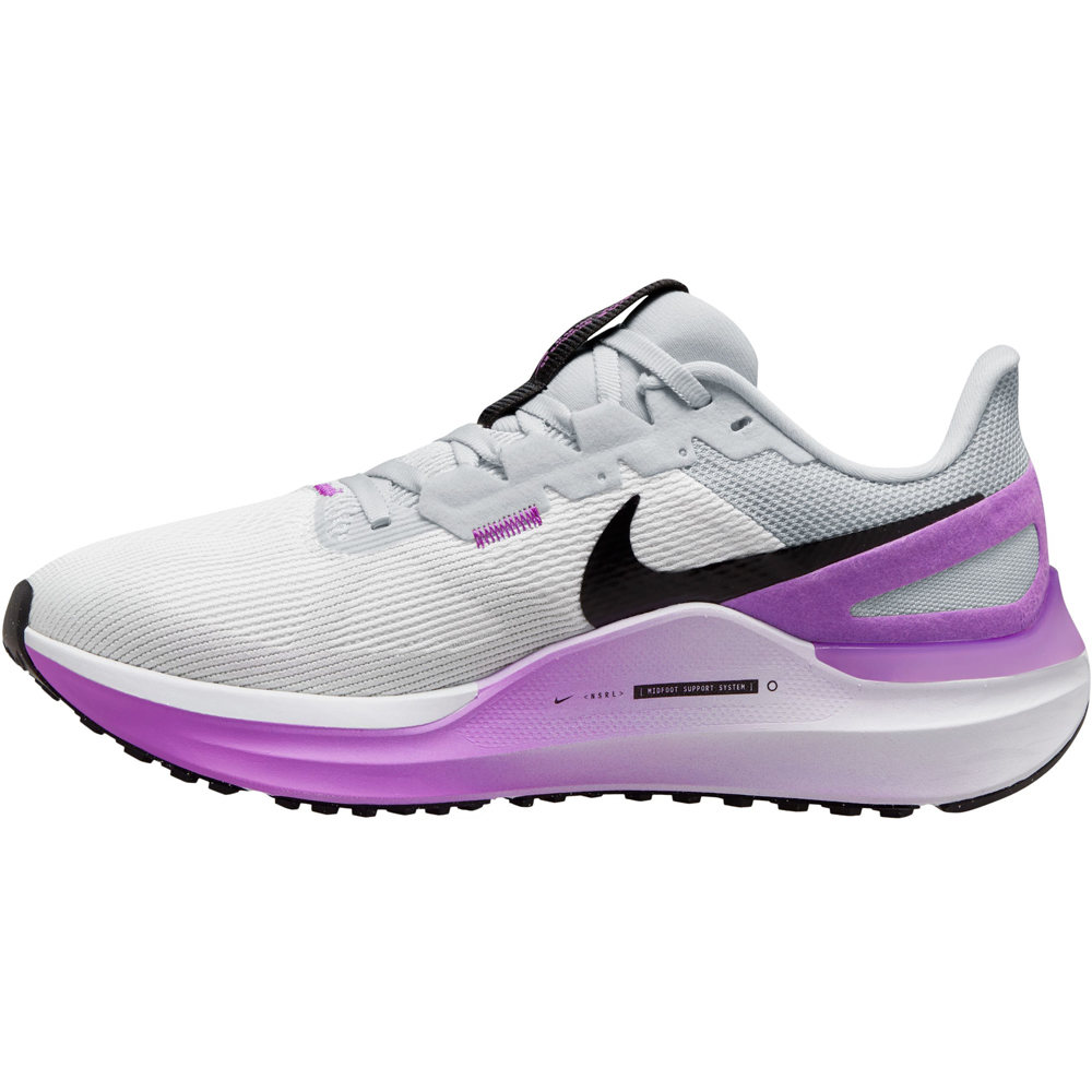 Nike zapatilla running mujer W NIKE AIR ZOOM STRUCTURE 25 lateral interior