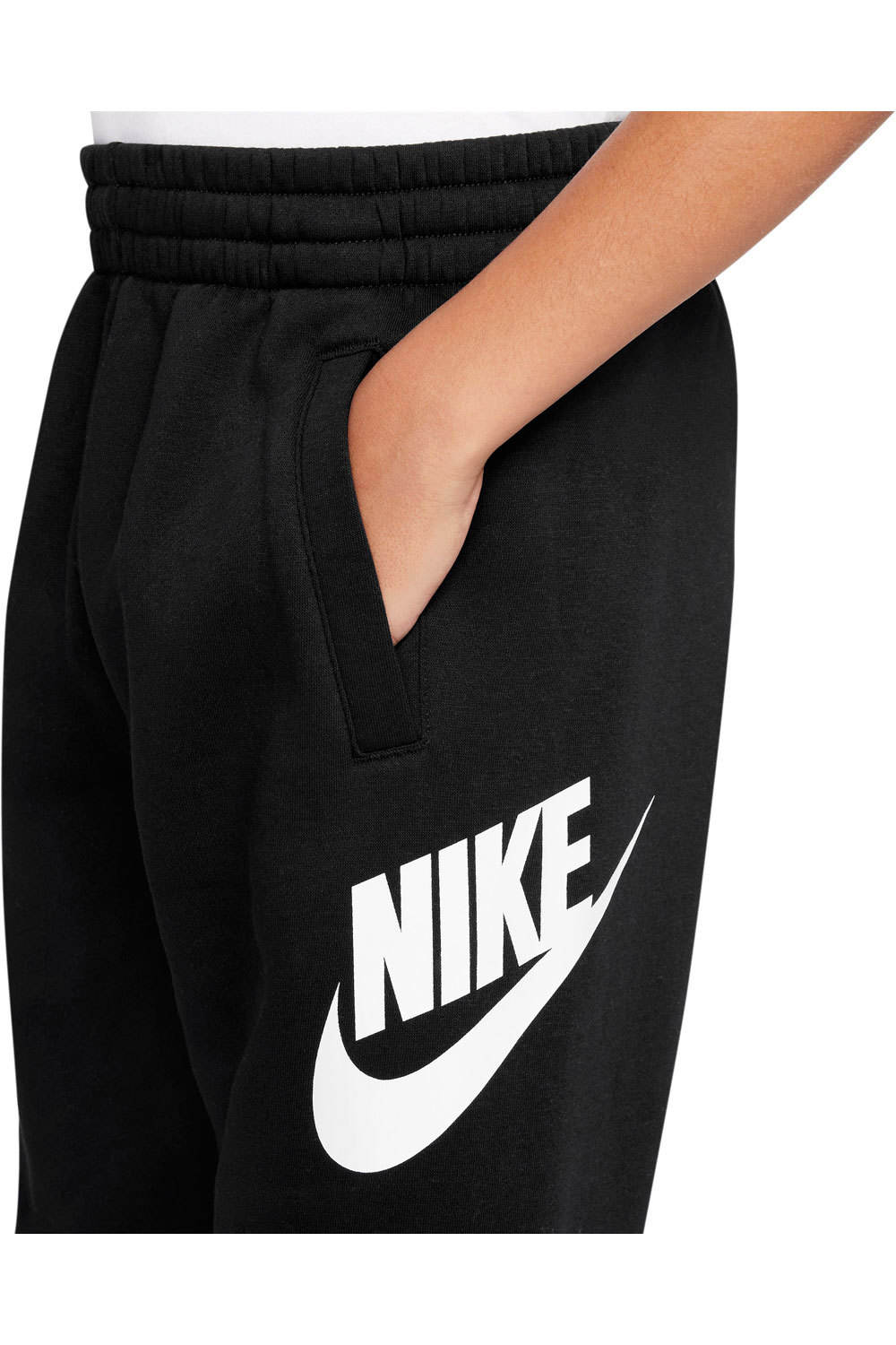 Nike pantalón niño X_K NSW CLUB FLC JGGR HBR vista detalle