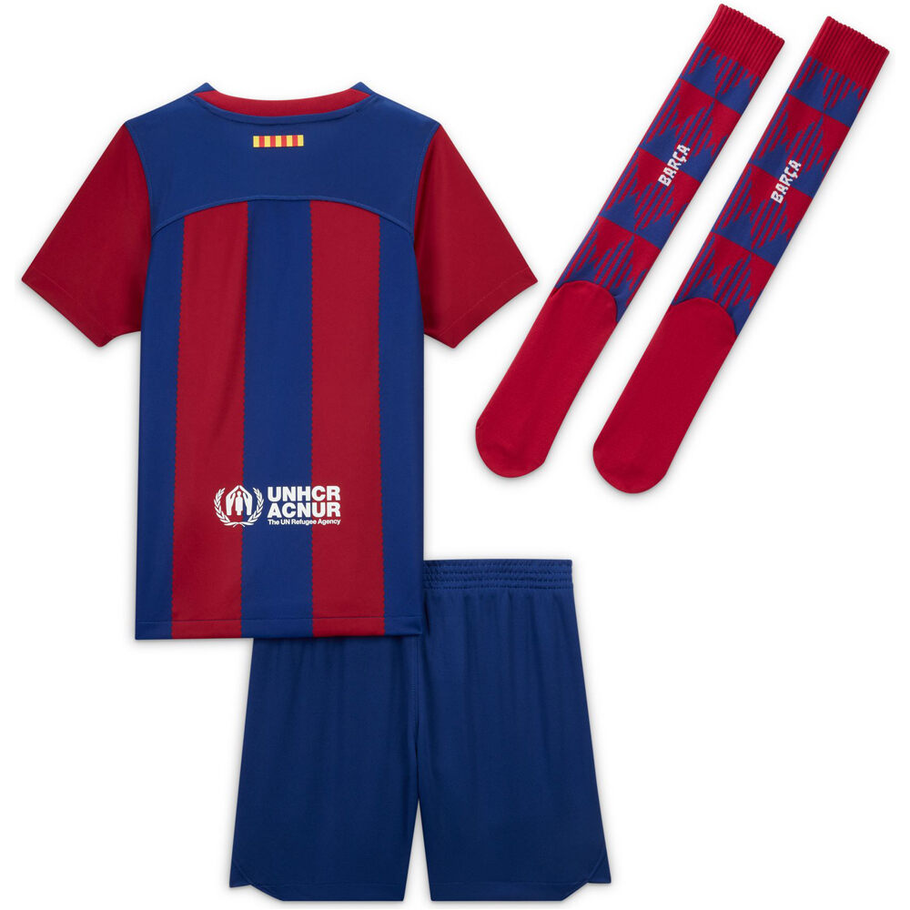 Nike Kit Infantil Barcelona 23/24 Primera Equipación equipación fútbol niño