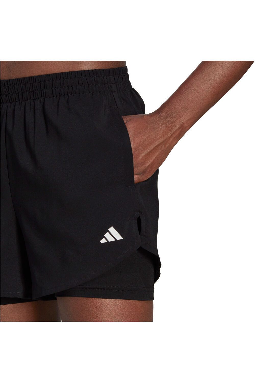 adidas pantalones y mallas cortas fitness mujer W MIN 2IN1 SHO vista detalle