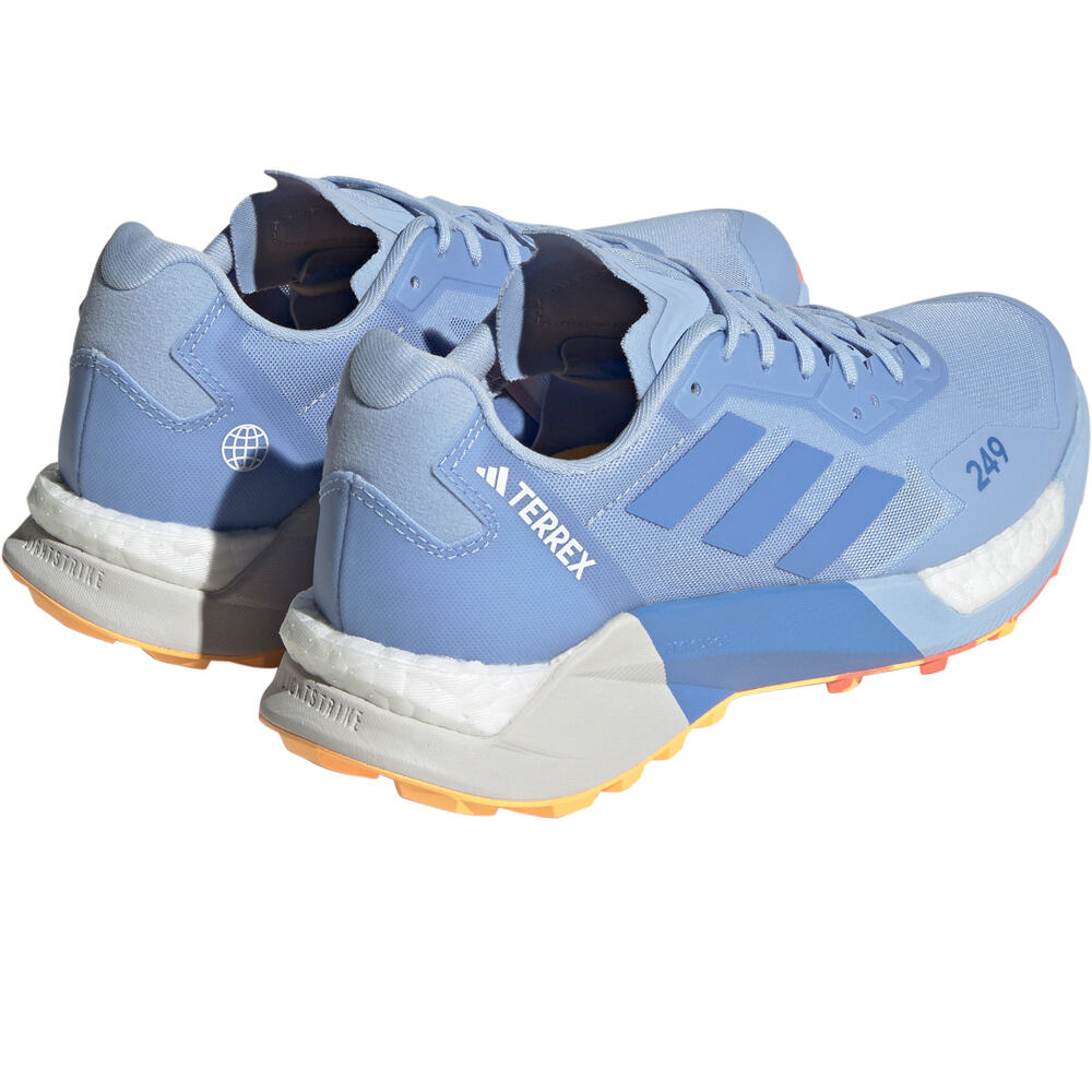 adidas zapatillas trail mujer TERREX AGRAVIC ULTRA W vista trasera