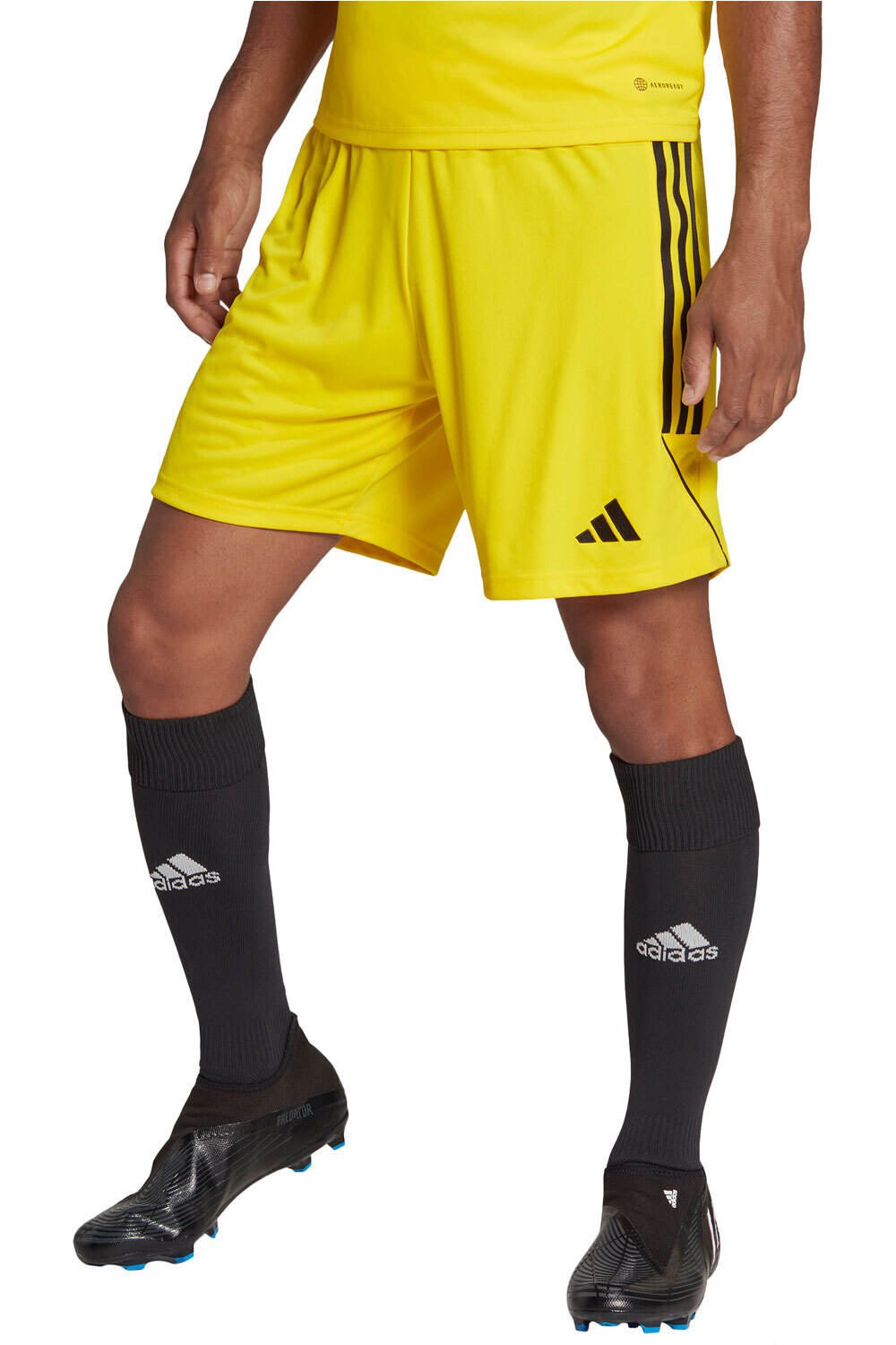 adidas pantalones cortos futbol TIRO 23 SHO vista frontal