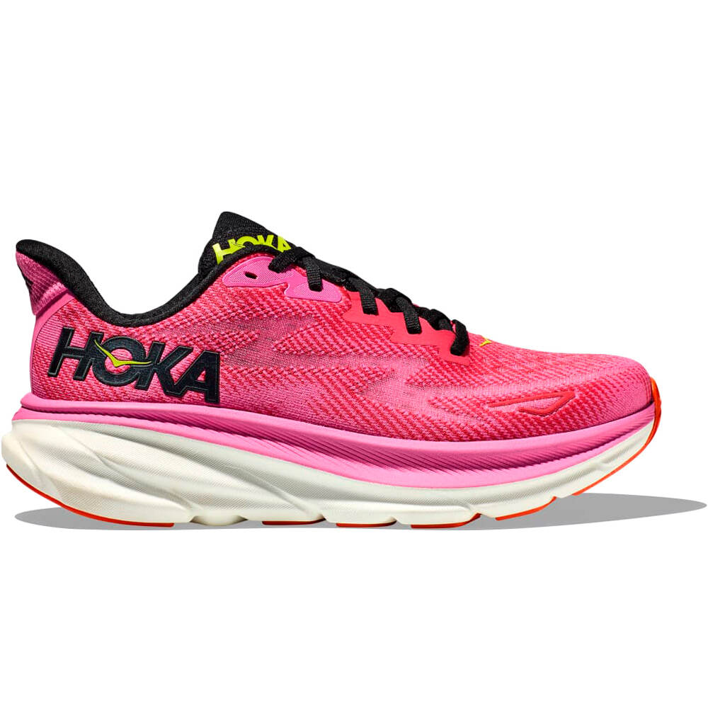 Hoka zapatilla running mujer CLIFTON 9 W lateral exterior