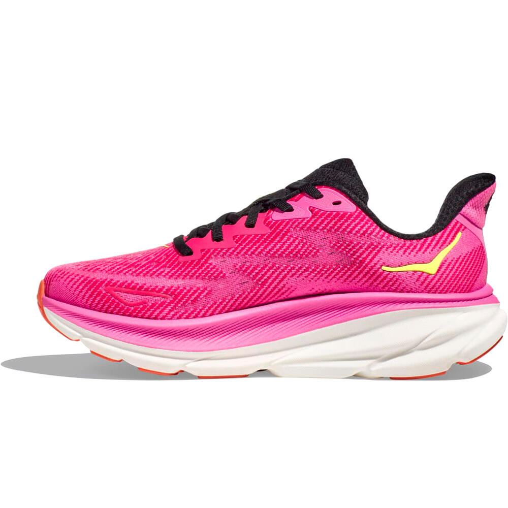 Hoka Clifton 9 rosa zapatillas running mujer