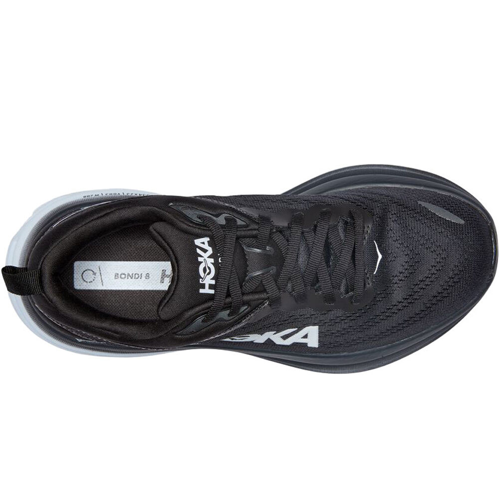 Hoka zapatilla running mujer BONDI 8 vista trasera