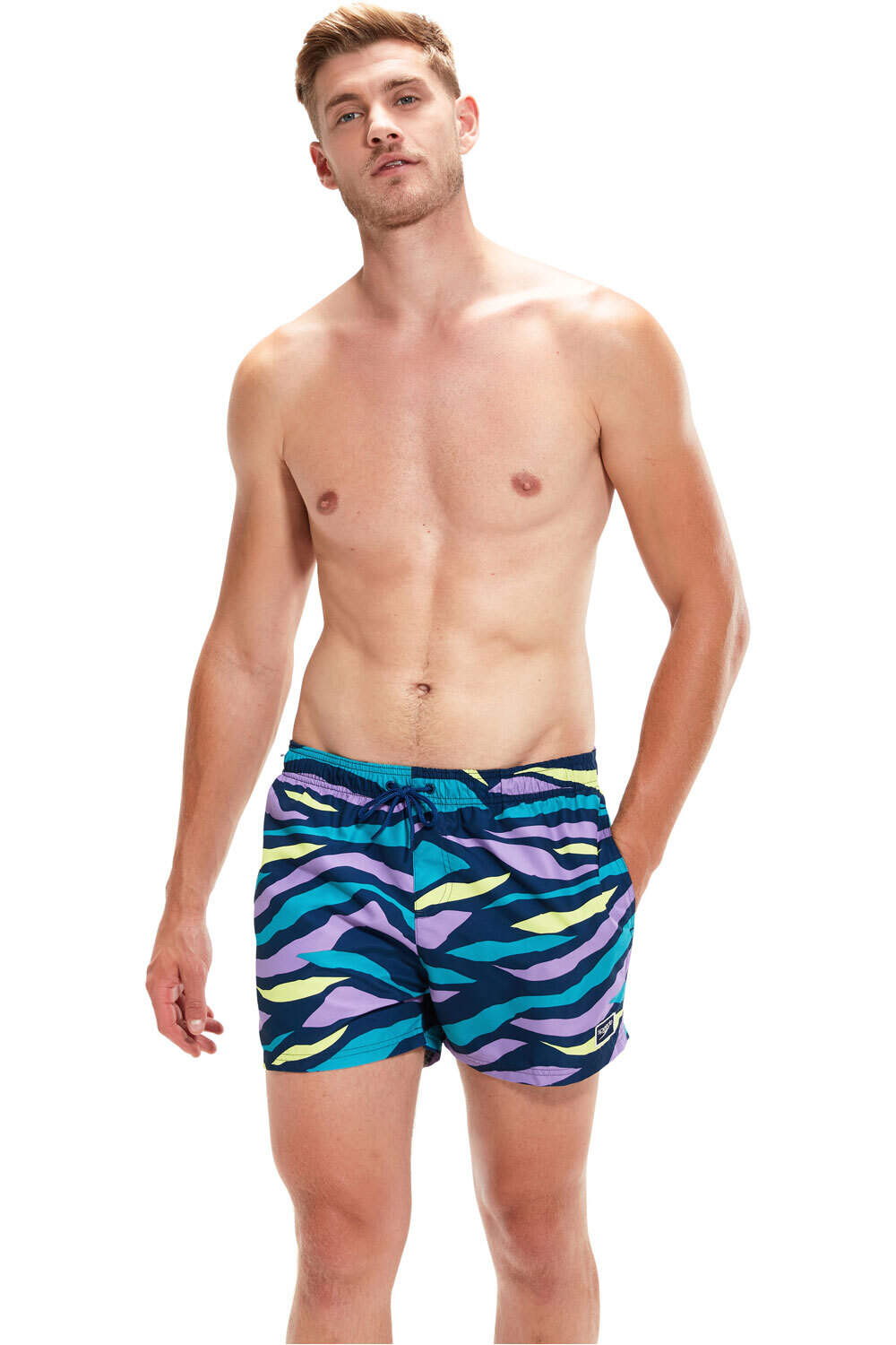 Speedo bañador playa hombre Printed Leisure 14 Watershort vista frontal