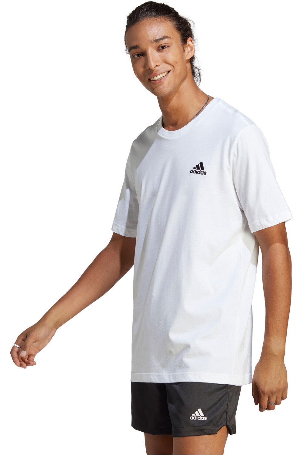 adidas camiseta manga corta hombre M SL SJ T vista frontal