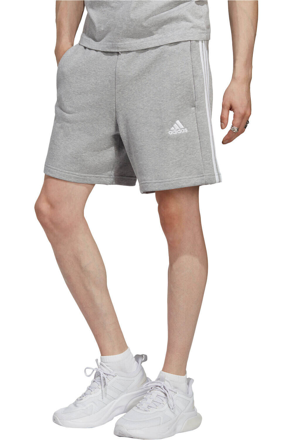 adidas bermudas hombre M 3S FT SHO vista frontal