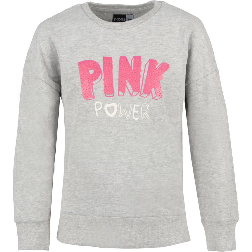 Noona sudadera niña PINK POWER vista frontal