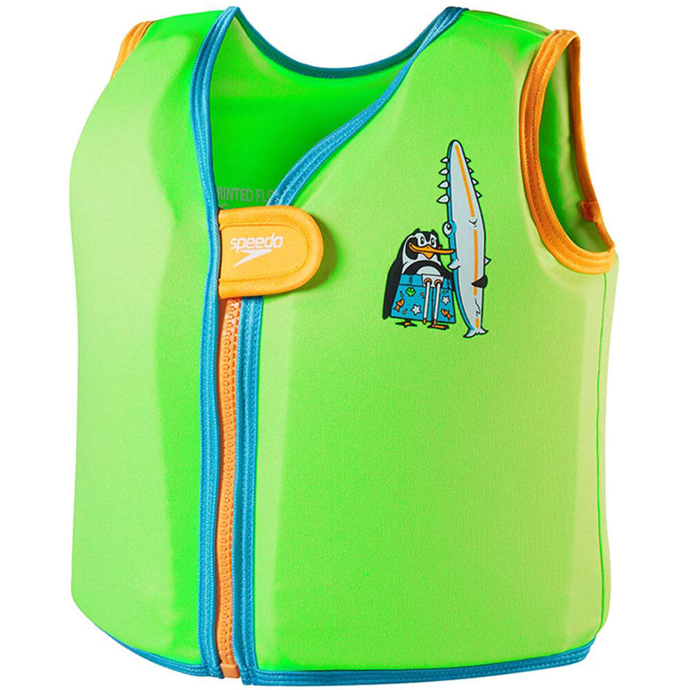 Speedo flotador niño Learn to Swim Character Printed Float Vest vista frontal