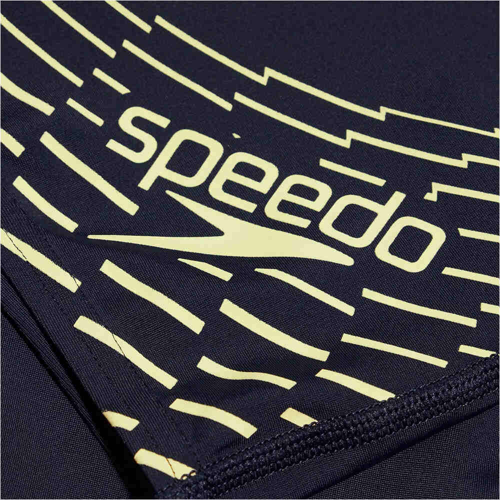 Speedo bañador natación niño Medley Logo Aquashort vista trasera