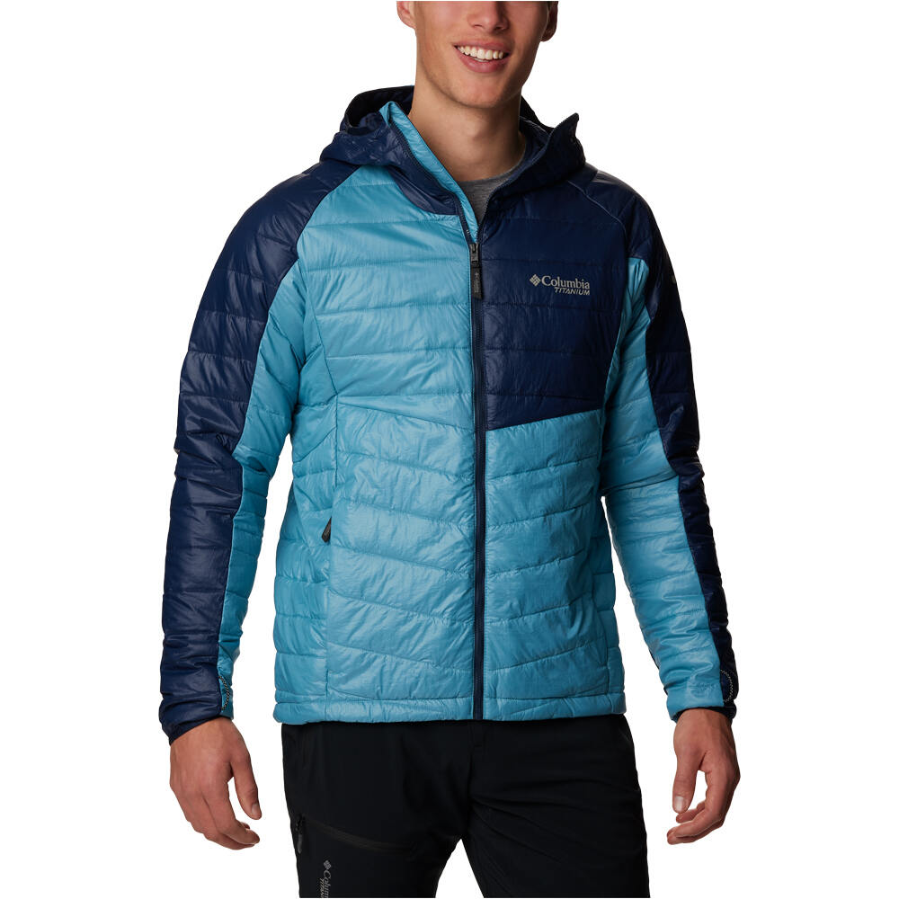 Columbia chaqueta outdoor hombre Platinum Peak Hooded Jacket vista frontal