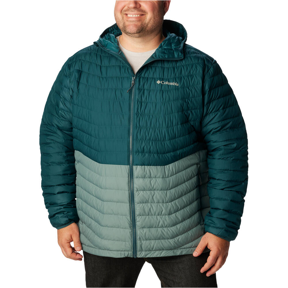 Columbia chaqueta outdoor hombre Westridge Down Hooded Jacket vista frontal