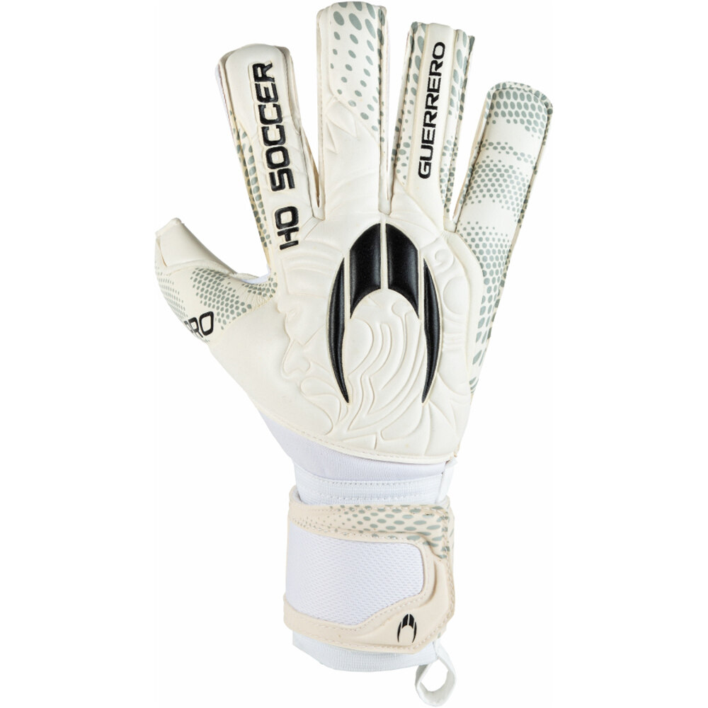 Ho Soccer guantes portero GUERRERO PRO ROLL/NEGATIVE HONOUR BL vista frontal