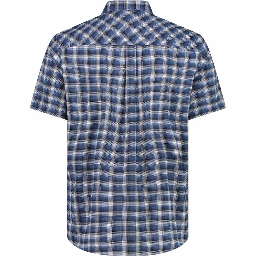 Cmp camisa montaña manga corta hombre MAN SHIRT AZ vista trasera