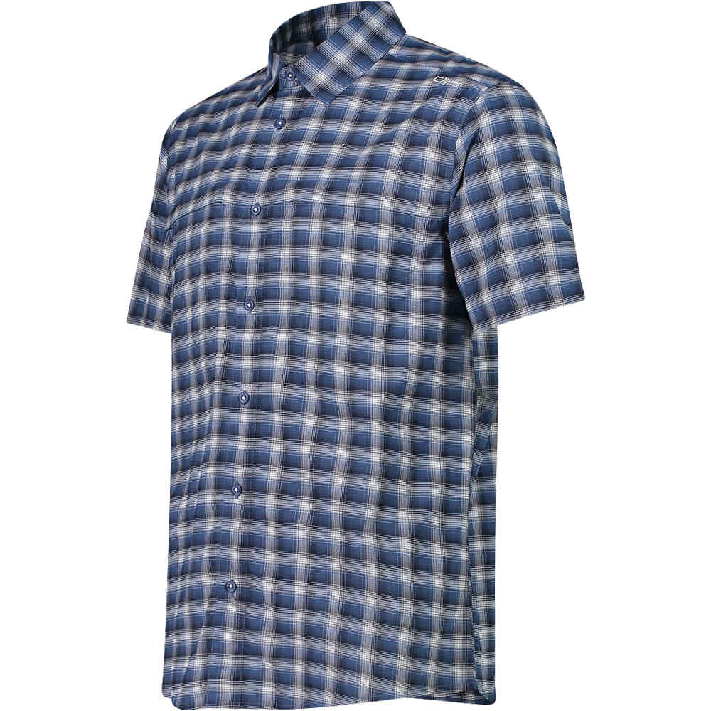 Cmp camisa montaña manga corta hombre MAN SHIRT AZ vista detalle