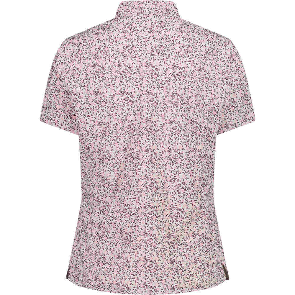 Cmp camisa montaña manga corta mujer WOMAN SHIRT RS vista trasera