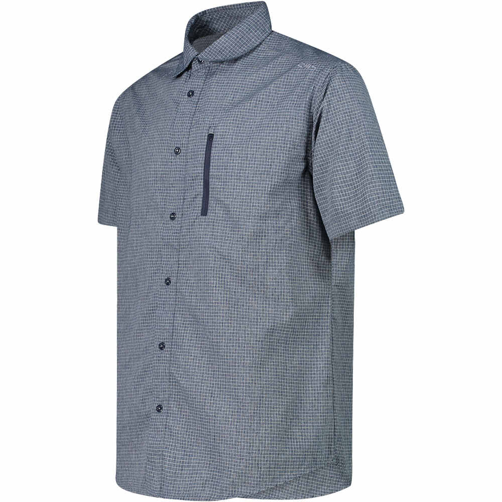 Cmp camisa montaña manga corta hombre MAN SHIRT MN vista detalle