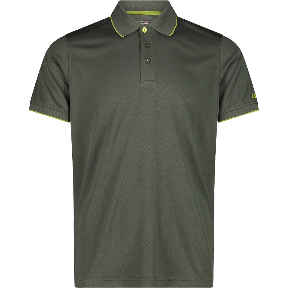 Cmp camiseta montaña manga corta hombre MAN POLO vista frontal