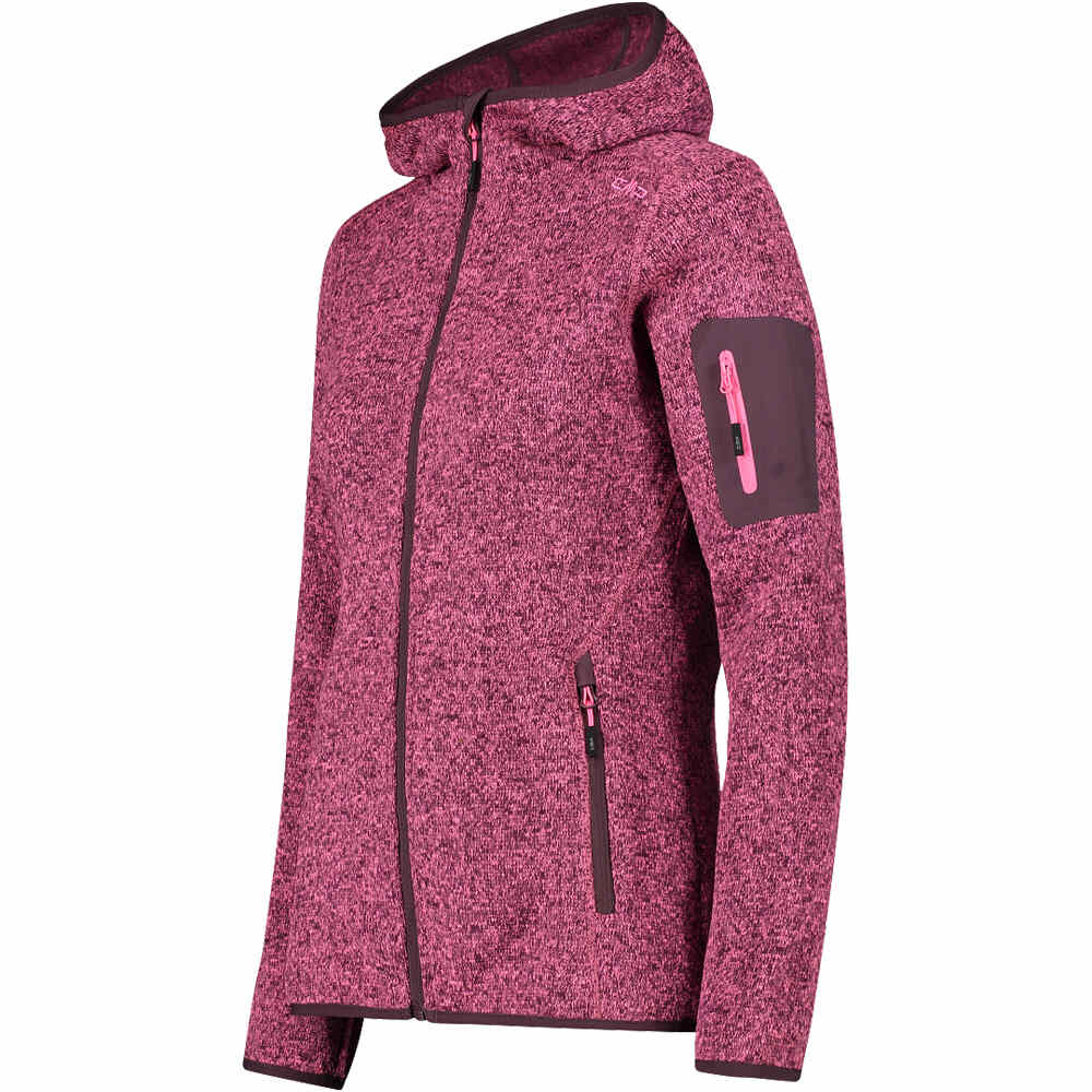 Cmp forro polar mujer WOMAN JACKET FIX HOOD vista detalle