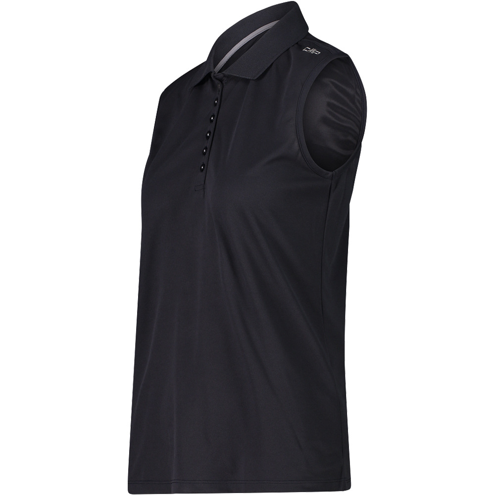 Cmp camiseta tirantes WOMAN POLO SLEEVELESS vista detalle