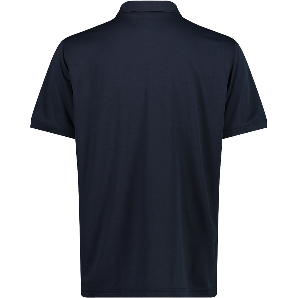 Cmp camiseta montaña manga corta hombre MAN POLO vista trasera