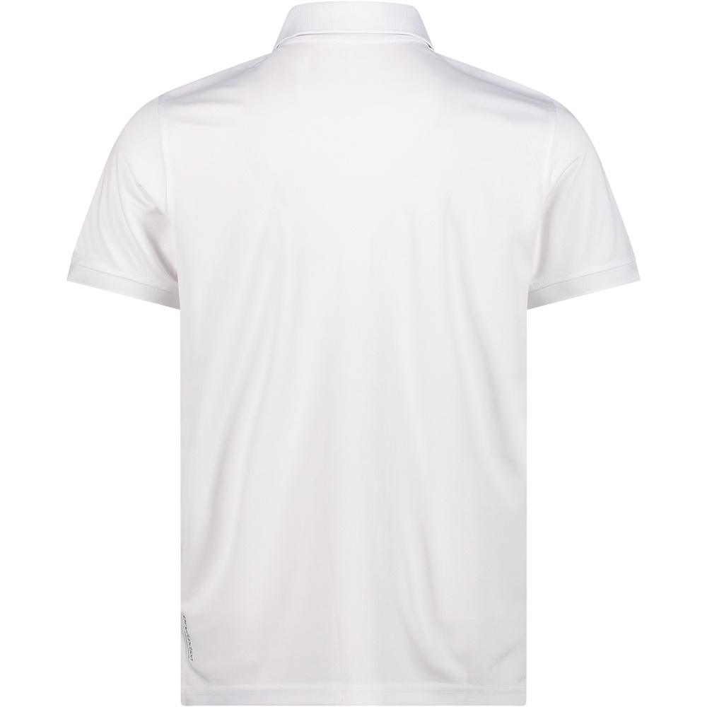 Cmp camiseta montaña manga corta hombre MAN POLO vista trasera