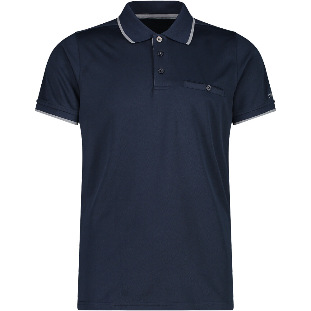 Cmp camiseta montaña manga corta hombre MAN POLO vista frontal