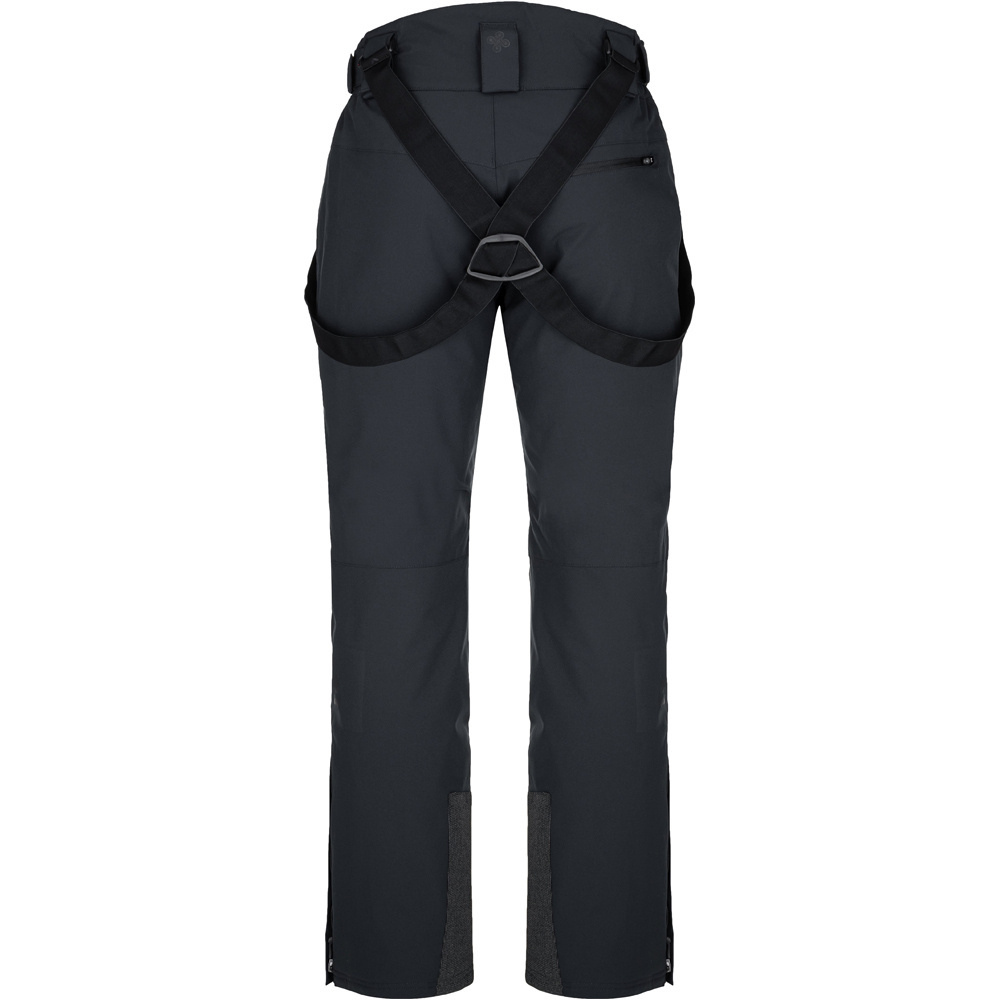 Kilpi pantalones esquí hombre MIMAS-M BLK vista trasera