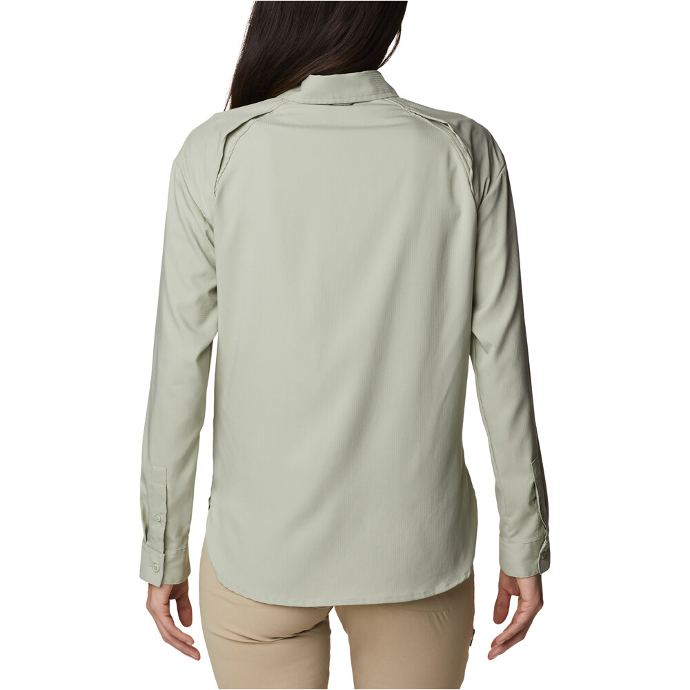 Columbia camisa montaña manga larga mujer Silver Ridge Utility LS Shirt vista trasera