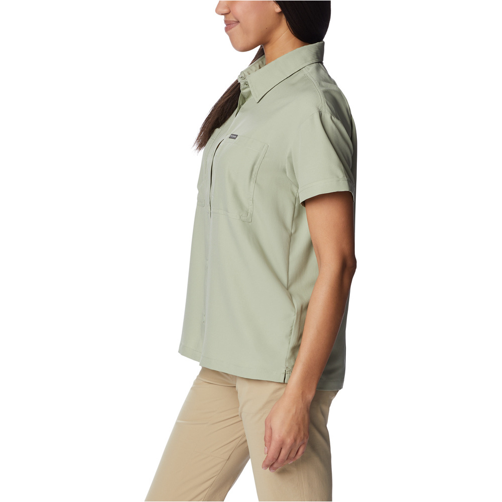 Columbia camisa montaña manga corta mujer Silver Ridge Utility SS Shirt vista trasera