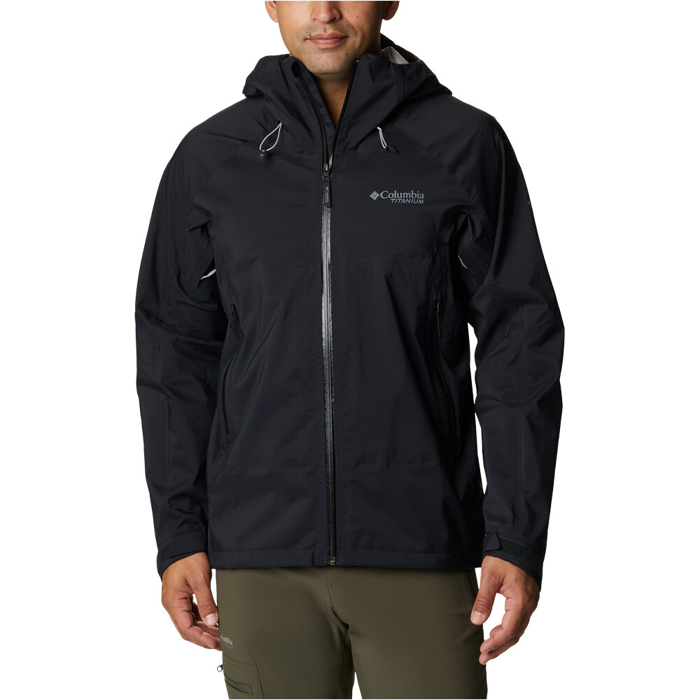 Columbia chaqueta impermeable hombre Mazama Trail Shell vista frontal