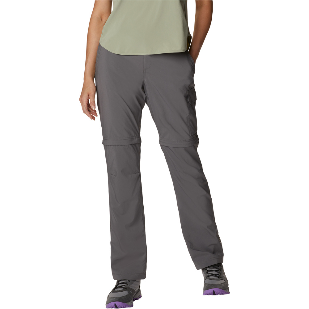 Columbia pantalón montaña mujer Silver Ridge Utility Convertible Pant vista frontal