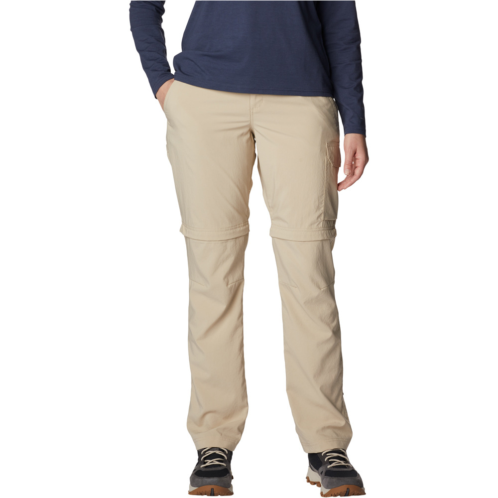 Columbia pantalón montaña mujer Silver Ridge Utility Convertible Pant vista frontal