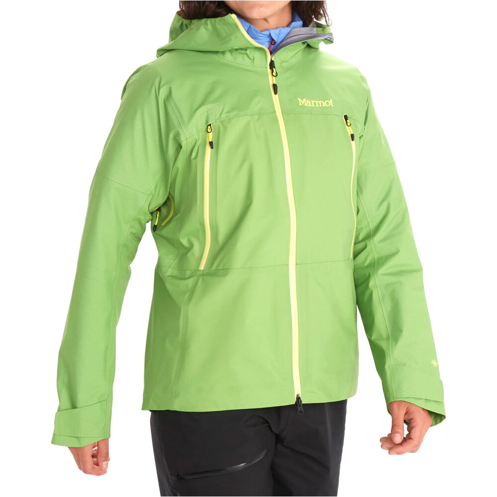 Marmot chaqueta impermeable mujer Wm's Mitre Peak GORE-TEX Jacket vista frontal