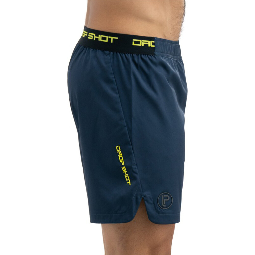 Dropshot pantalón tenis hombre SHORT ZAVEN LIMA vista detalle