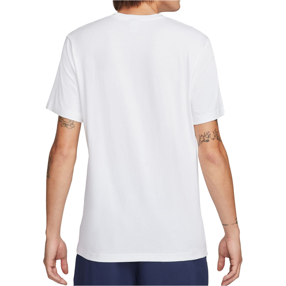 Nike camiseta manga corta hombre M NSW SP SS TOP vista trasera