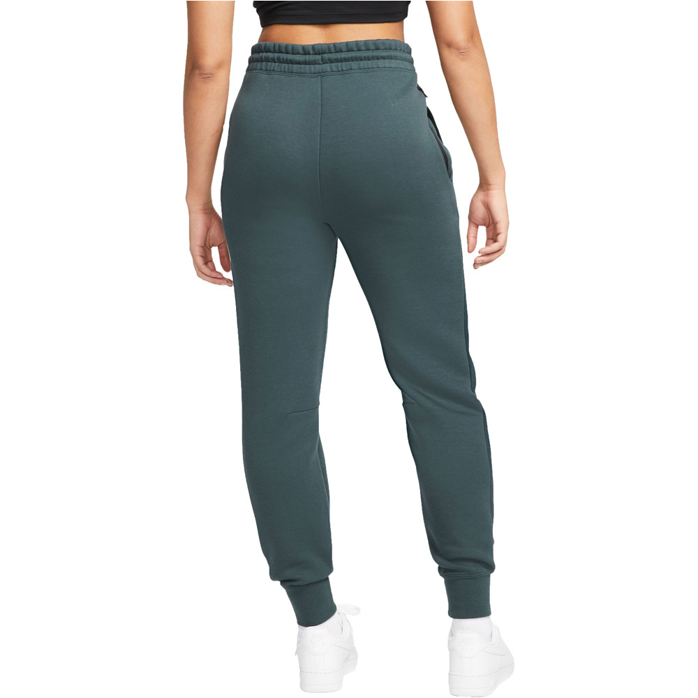 Nike pantalón mujer W NSW TCH FLC MR JGGR vista trasera