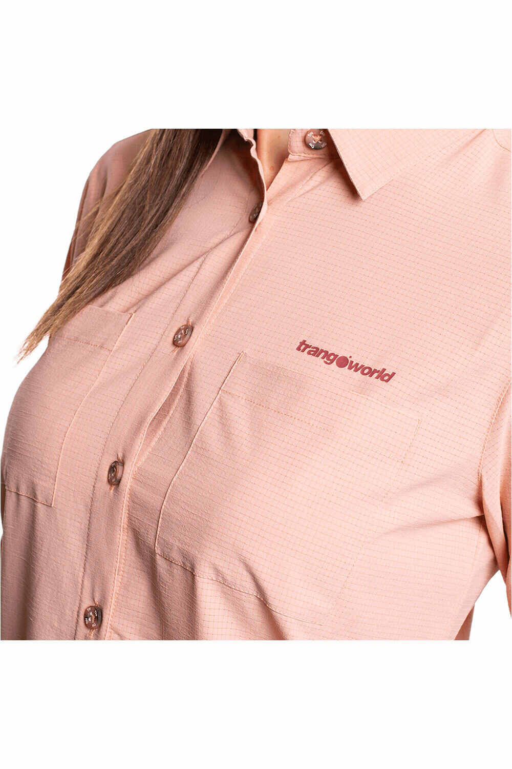 Trango camisa montaña manga larga mujer CAMISA ARDONES VN vista detalle