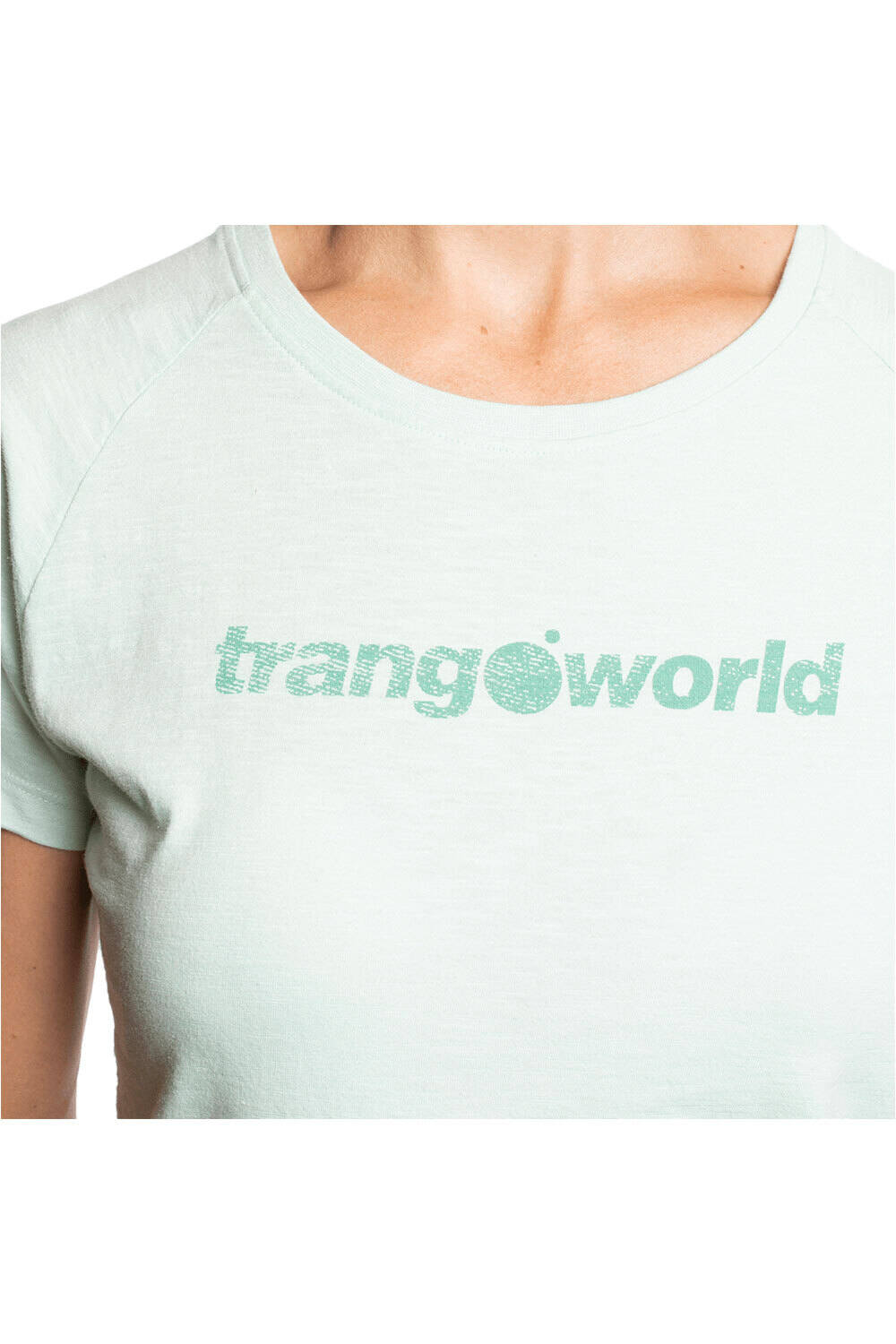 Trango camiseta montaña manga corta mujer CAMISETA AZAGRA TH vista detalle