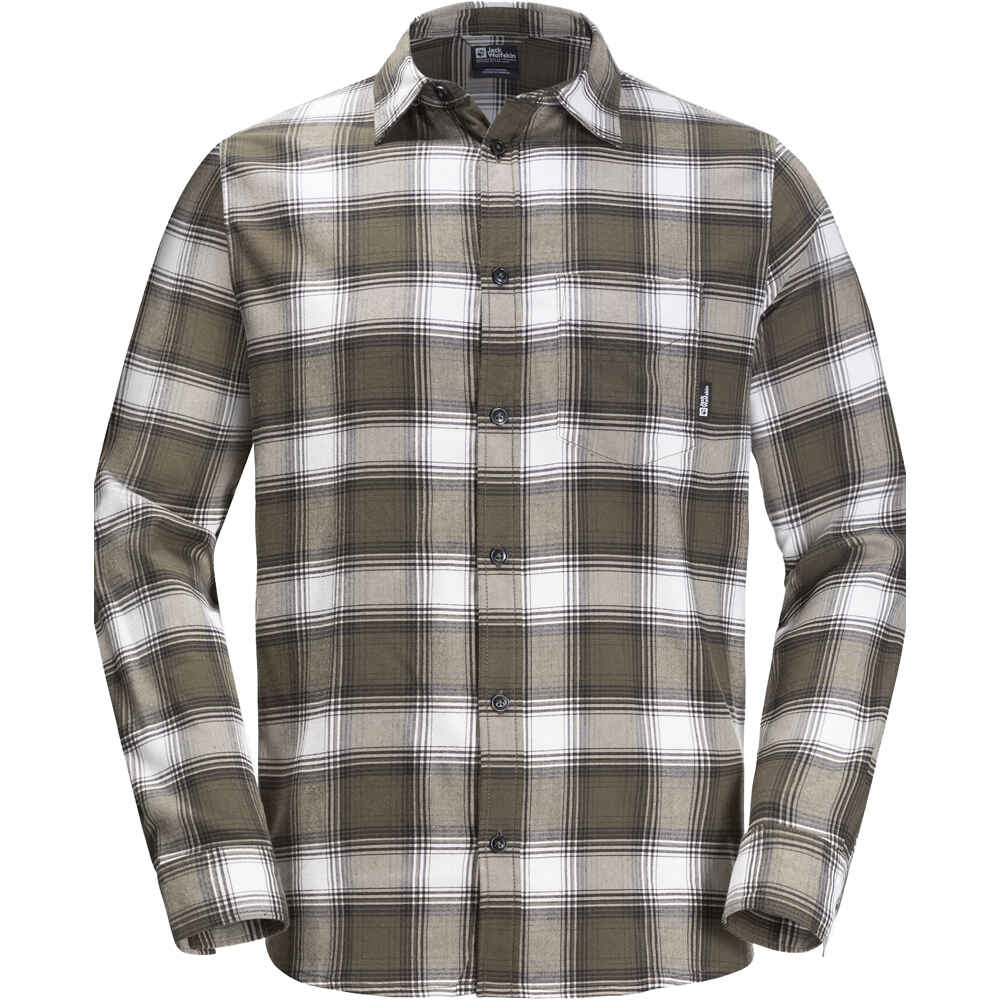 Jack Wolfskin camisa manga larga hombre WANDERWEG SHIRT M 03