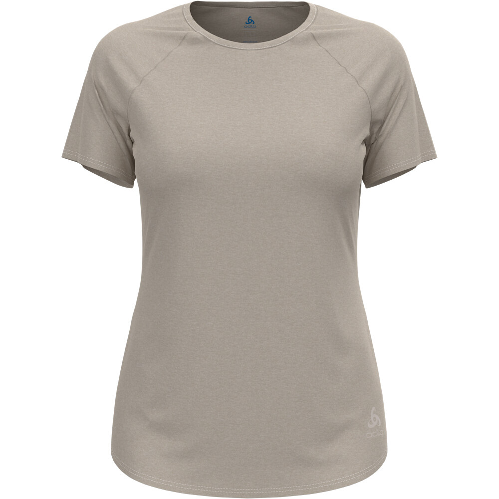 Odlo camiseta térmica manga larga mujer T-shirt crew neck s/s ESSENTIAL 365 vista frontal