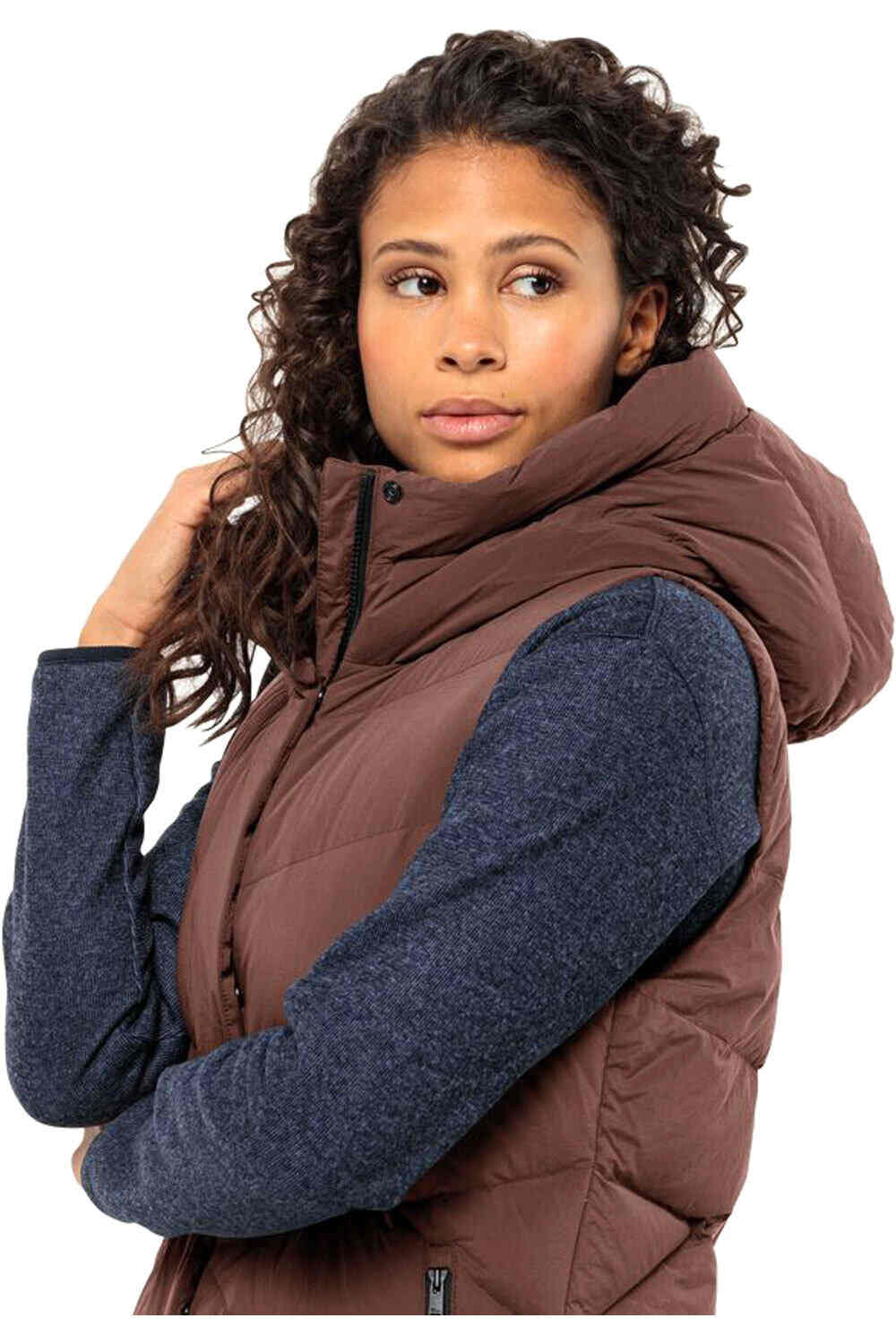 Jack Wolfskin chalecos mujer MARIENPLATZ VEST W vista detalle