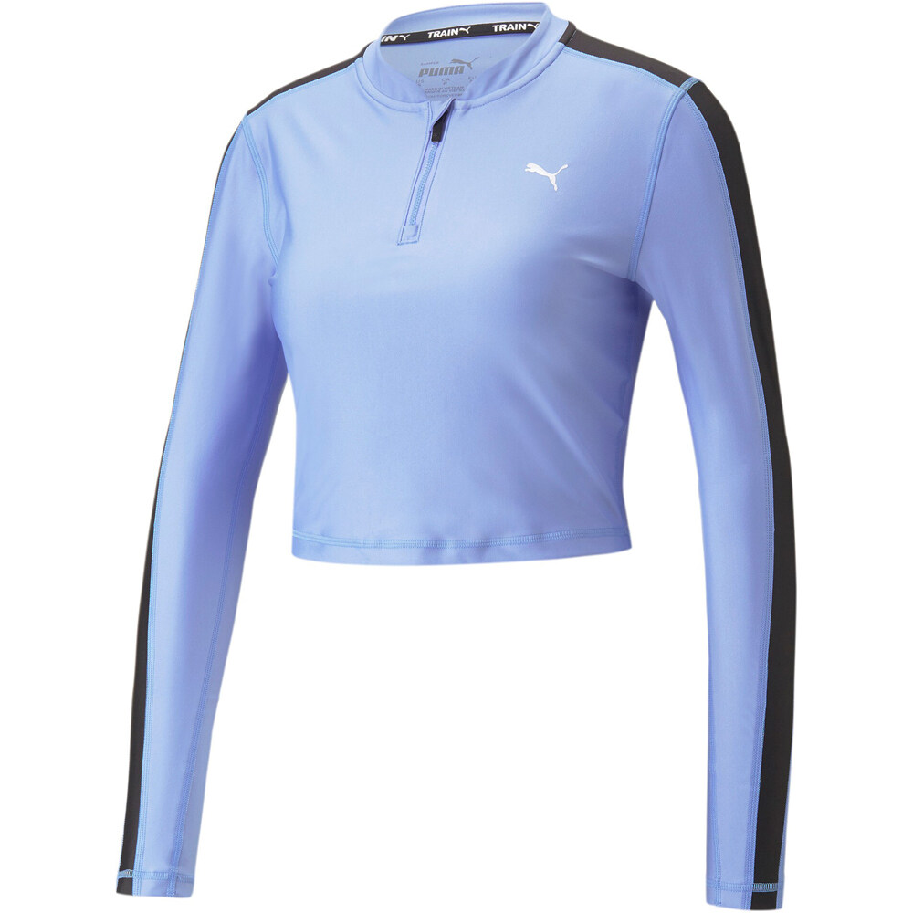 Puma camisetas fitness mujer Puma Fit Eversculpt 1/4 Zip vista detalle